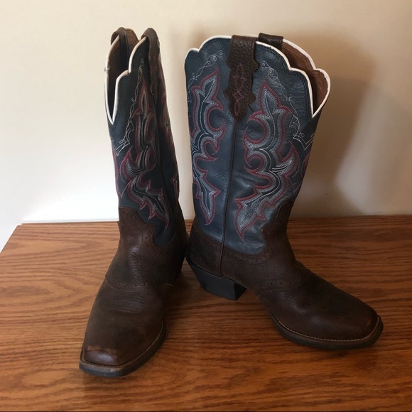 Justin Boots Shoes - Gorgeous leather Cowgirl Boots 💗
